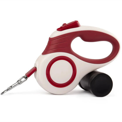 Booteely Automatic Retractable Dog Leash Extendable Rope For Outdoor Travel Walking Hiking Small Dogs Traction Rope Cat Lead